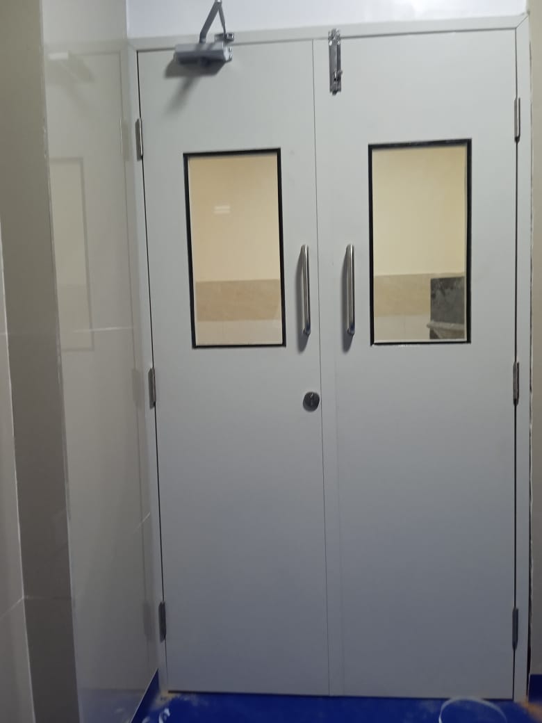 Hospital OT Doors installation 3